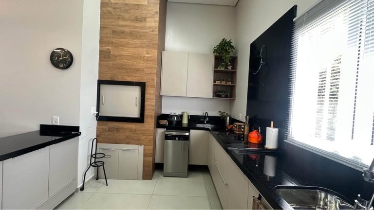 Cozinha-churrasqueira